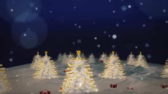 Christmas Decoration Glowing - VideoHive 29546637