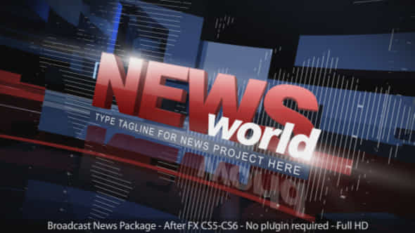 Broadcast News Package - VideoHive 4542818