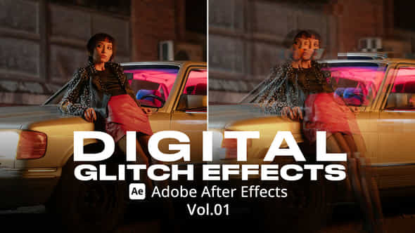 Digital Glitch Effects 01 Ae - VideoHive 53465356