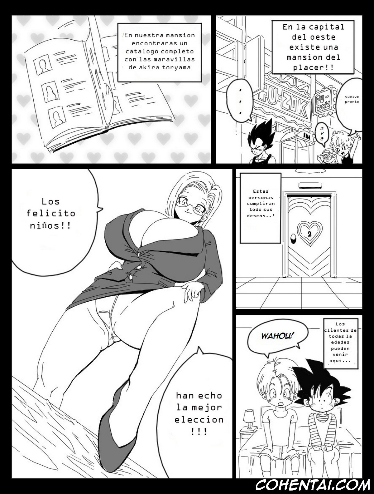 Dragon Road Mousaku Gekijou 3 (Dragon Ball Z) xxx comics manga porno doujin hentai español sexo 