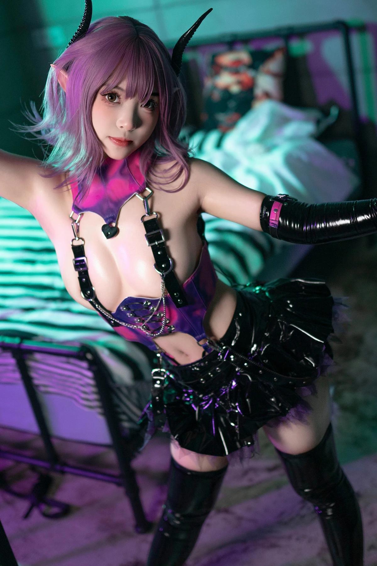 Cosplay Bangni邦尼 – 囚禁魅魔 Set.02(13)