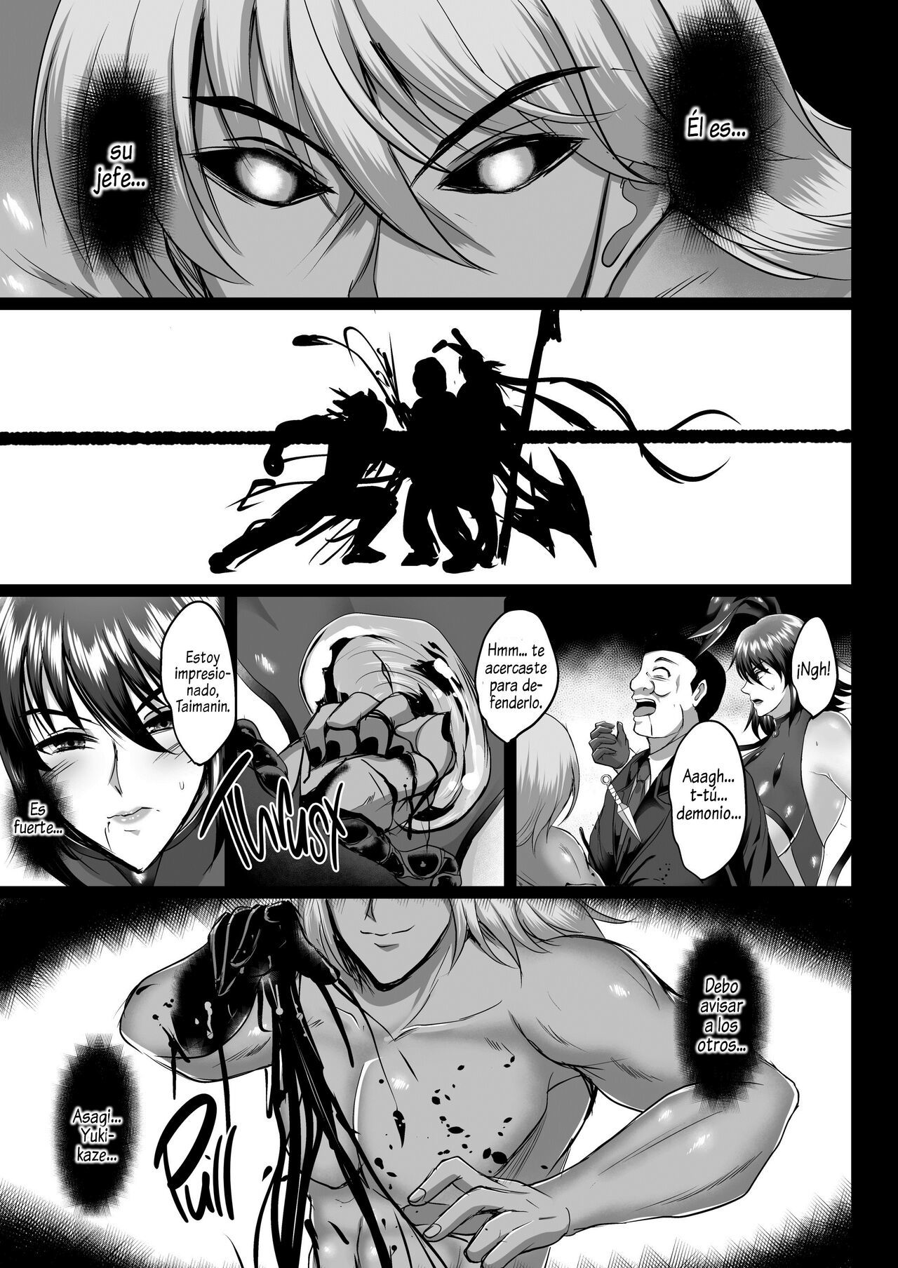 [Shouchuu MAC (Hozumi Kenji)] Shiranui Harami Ochi  La fecundación de Shiranui 1 (Taimanin Yukikaze) [Spanish] [Decensored] [Digital]