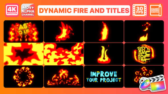 Dynamic Fire - VideoHive 26788311