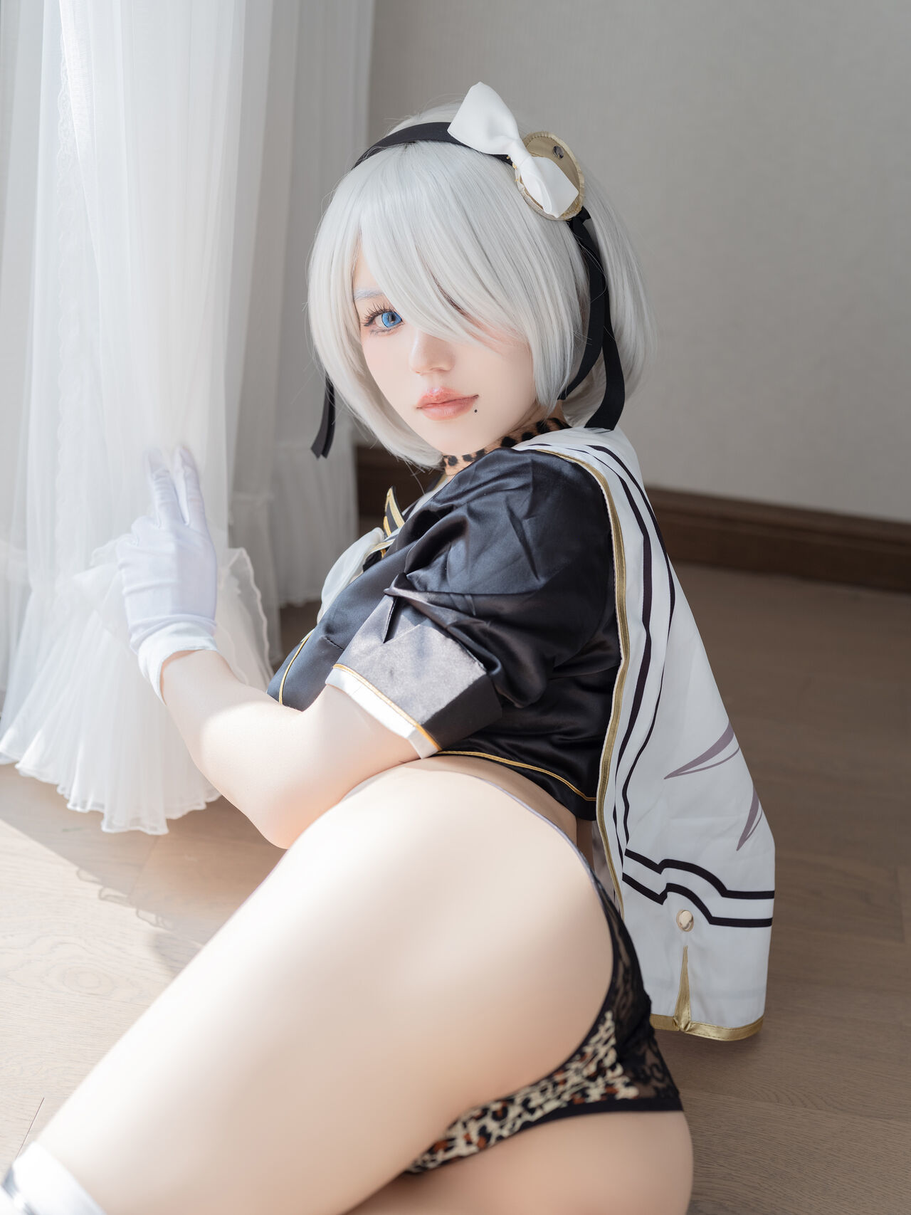 小仓千代w 2B 短裙