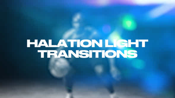 Halation Light Transitions - VideoHive 57968229