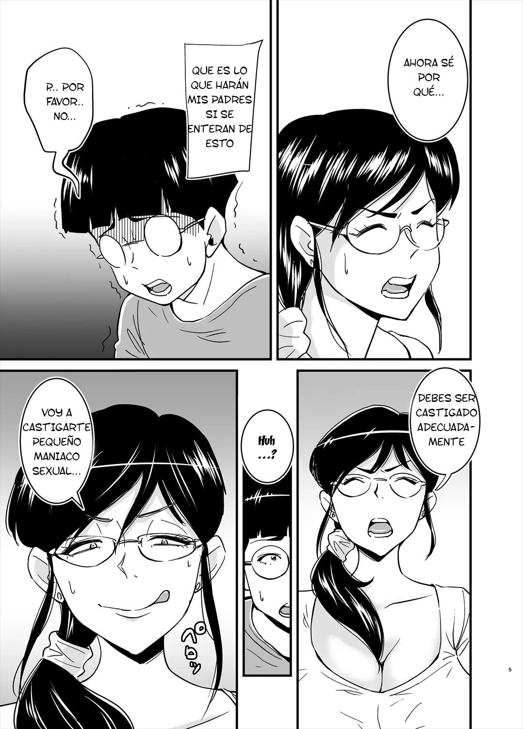 &#91;Nobishiro&#93; Ero Megane - La Madre Pervertida de Lentes (Lord Ganso Sacalation) - 4