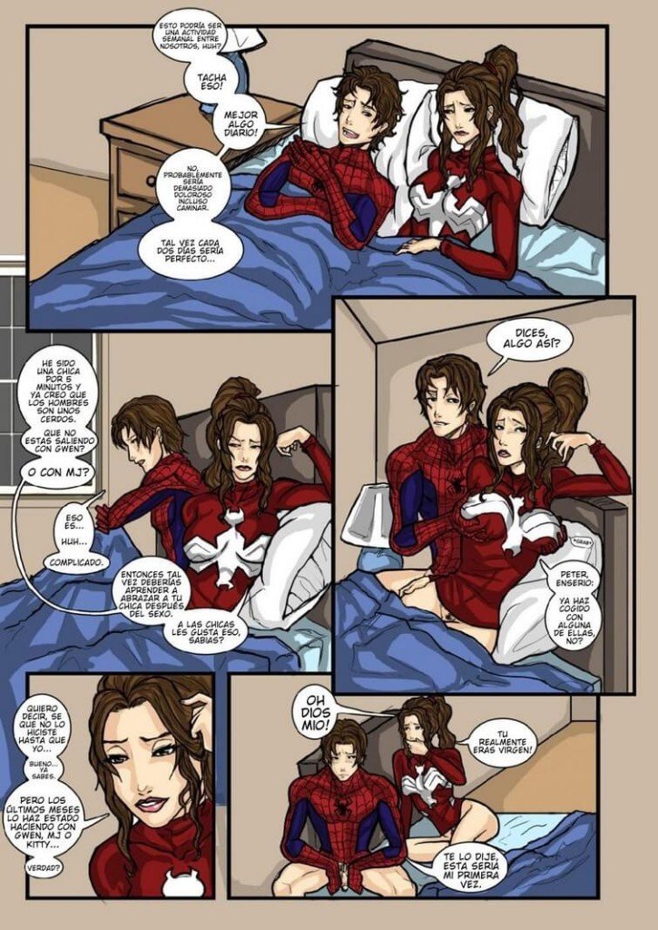 Spidercest 4 Comic Porno - 1