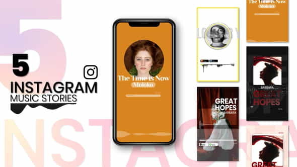 Instagram Story Music Visualizer - VideoHive 36636921