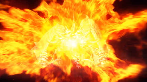 Dragon Breath Logo Reveal | Fire - VideoHive 20000012