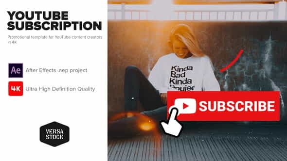 YouTube Subscribe Like Get Notified - VideoHive 25712532