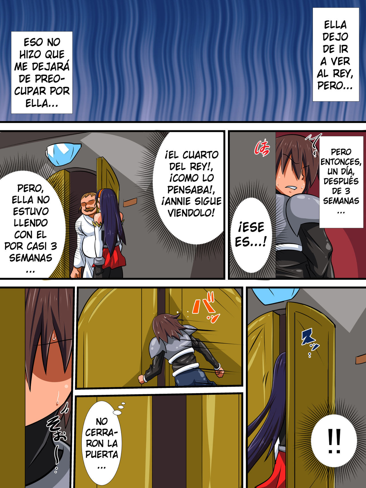[Haneinu] Osananajimi no Onna Kishi ga Oujo ni Naru Made Kouhen [Spanish] [Yumrod]