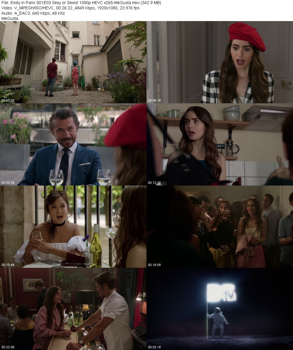 Emily in Paris S01E03 Sexy or Sexist 1080p HEVC x265-MeGusta