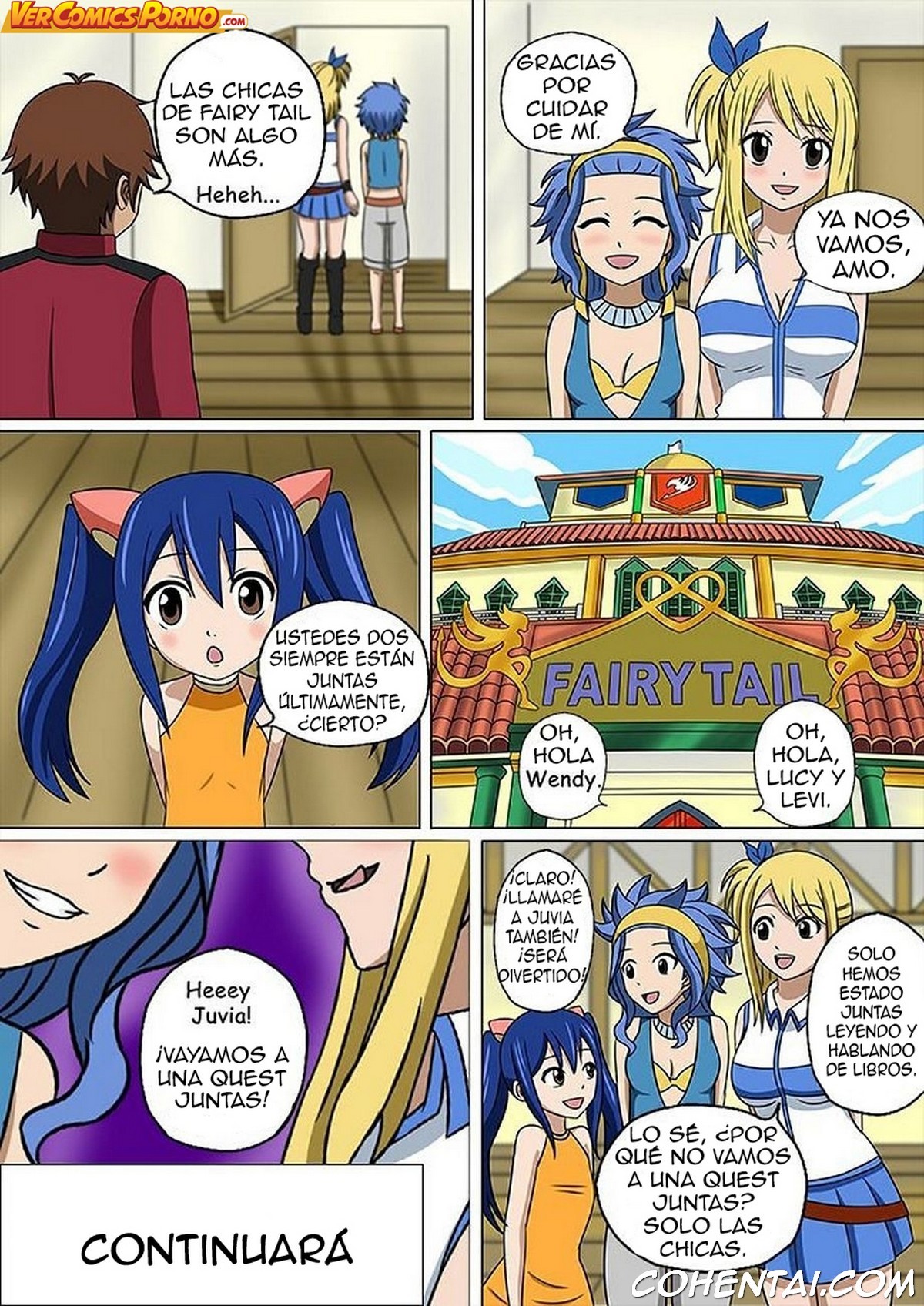 Fairy Hunting 2 (Fairy Tail) xxx comics manga porno doujin hentai español sexo 