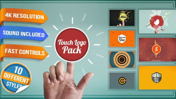 Touch Screen Logo Pack - - VideoHive 10654045