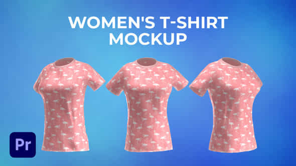 Womens T-shirt Mockup - VideoHive 37806070