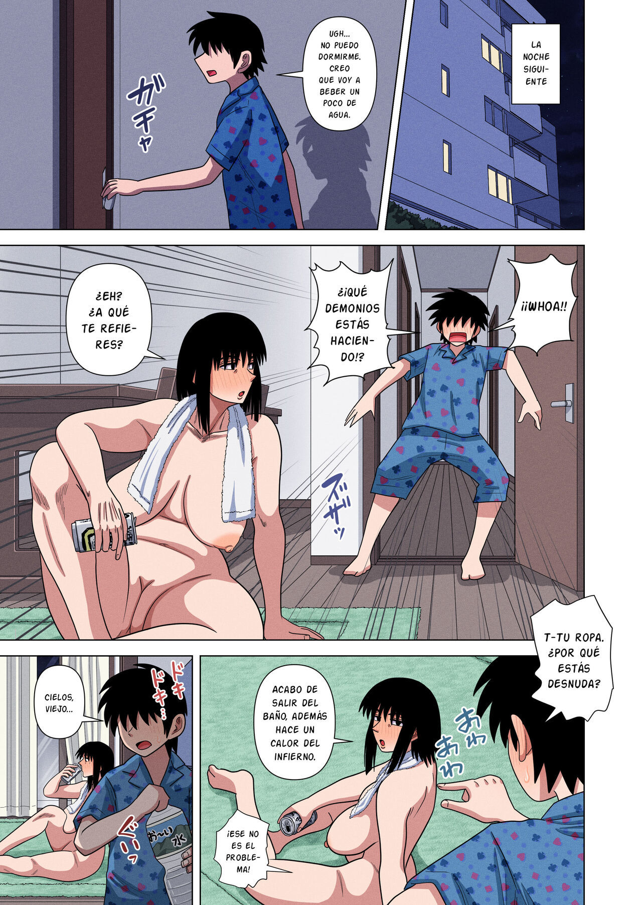 [Gin Eiji] Kaa-chan wa Yopparau to... [Spanish] [Ayanokoji el pelao]