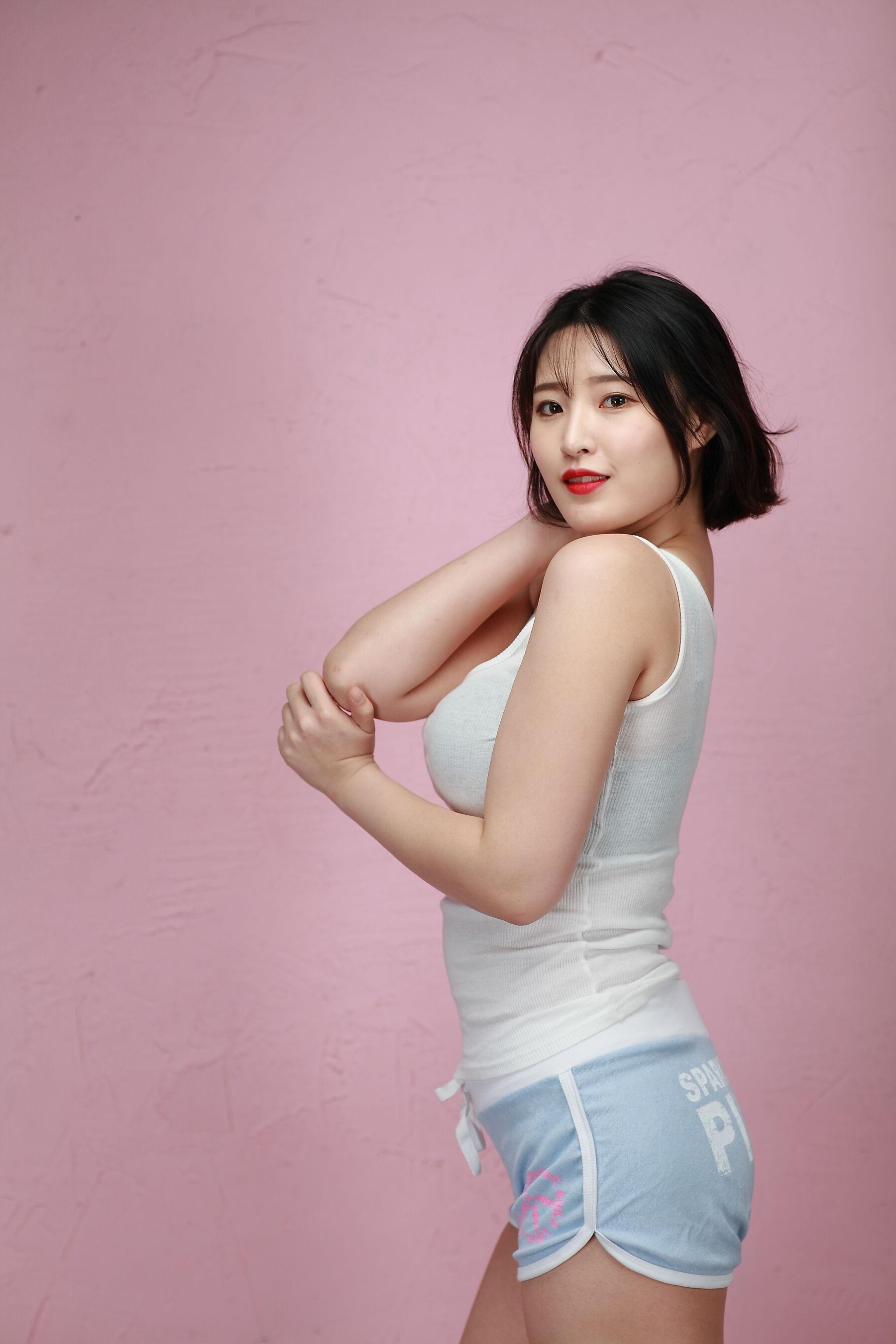 韩模人体 韩模尤娜（유나）人体私拍套图(104)