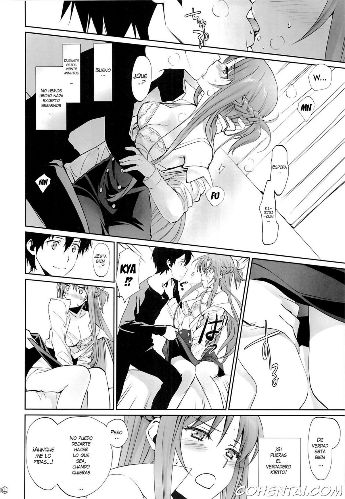 turnover (Sword Art Online) xxx comics manga porno doujin hentai español sexo Asuna Yuuki Kazuto Kirigaya | Kirito Suguha Kirigaya Sword Art Online