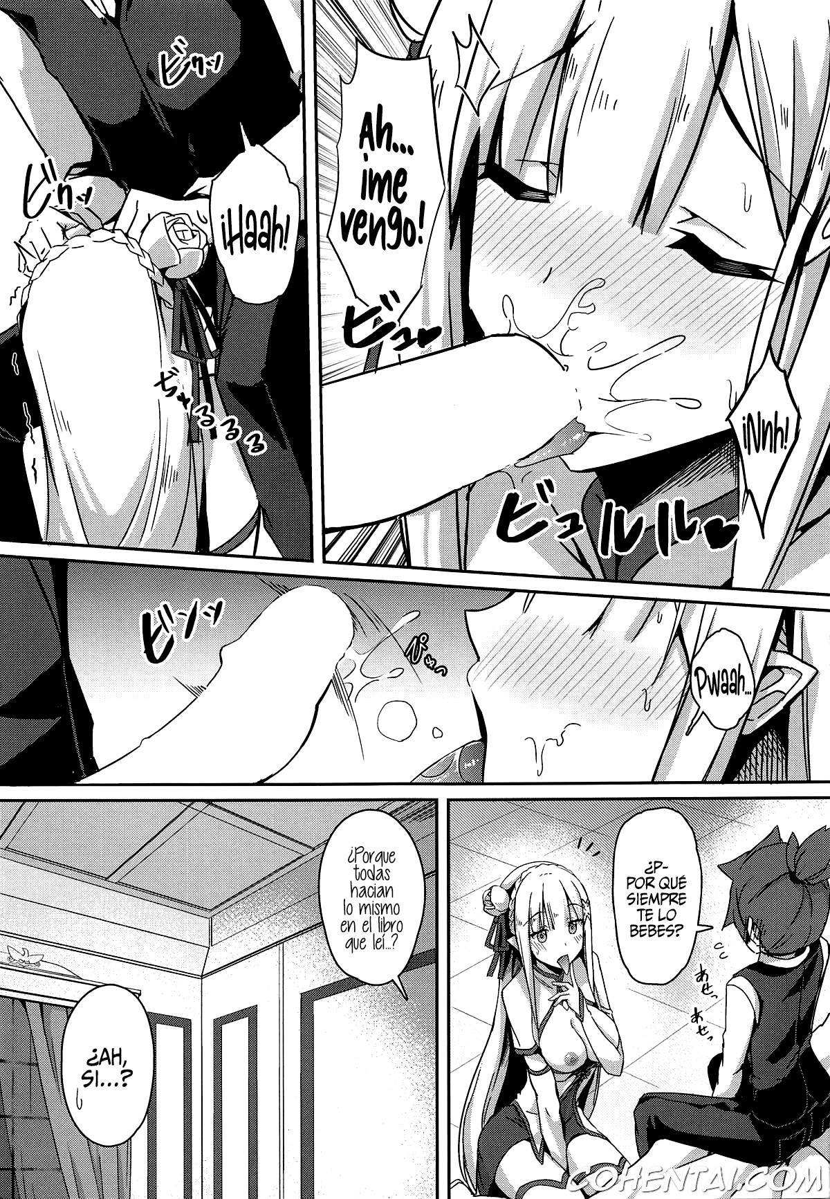 Majo no Nokoriga II (Re:Zero kara Hajimeru Isekai Seikatsu) xxx comics manga porno doujin hentai español sexo 