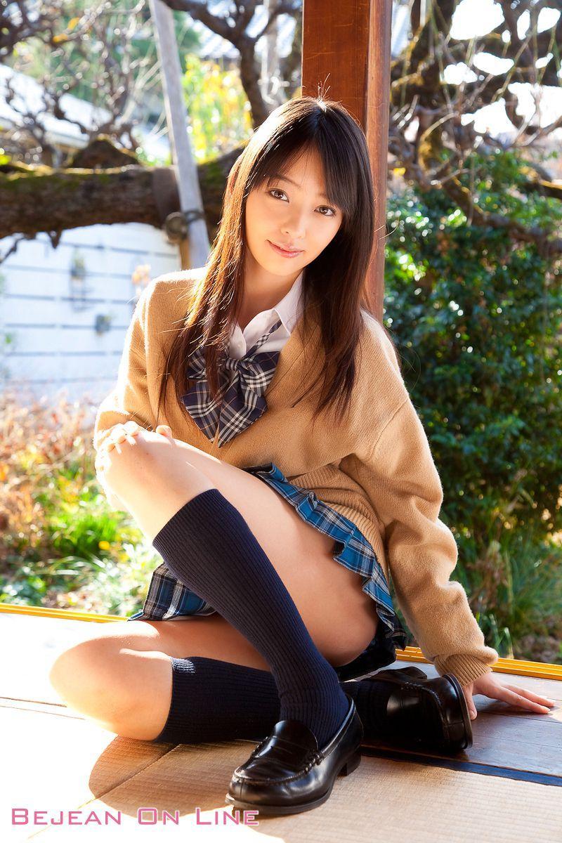 私立Bejean女学館 Haruka Ando 安藤遥 [Bejean On Line] 写真集(10)