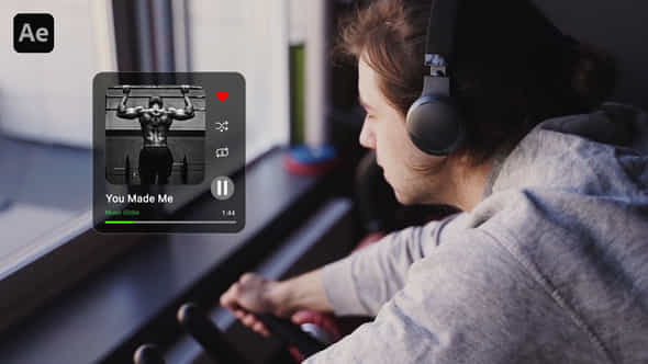 Music Player Overlays - VideoHive 49527630