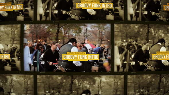 Groovy Funk Intro - VideoHive 7245361