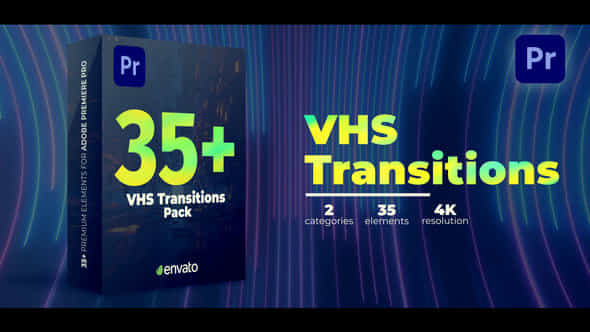 VHS Transitions - VideoHive 46049994