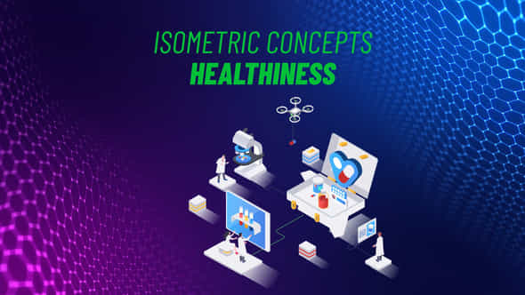 Healthiness - Isometric - VideoHive 31693720