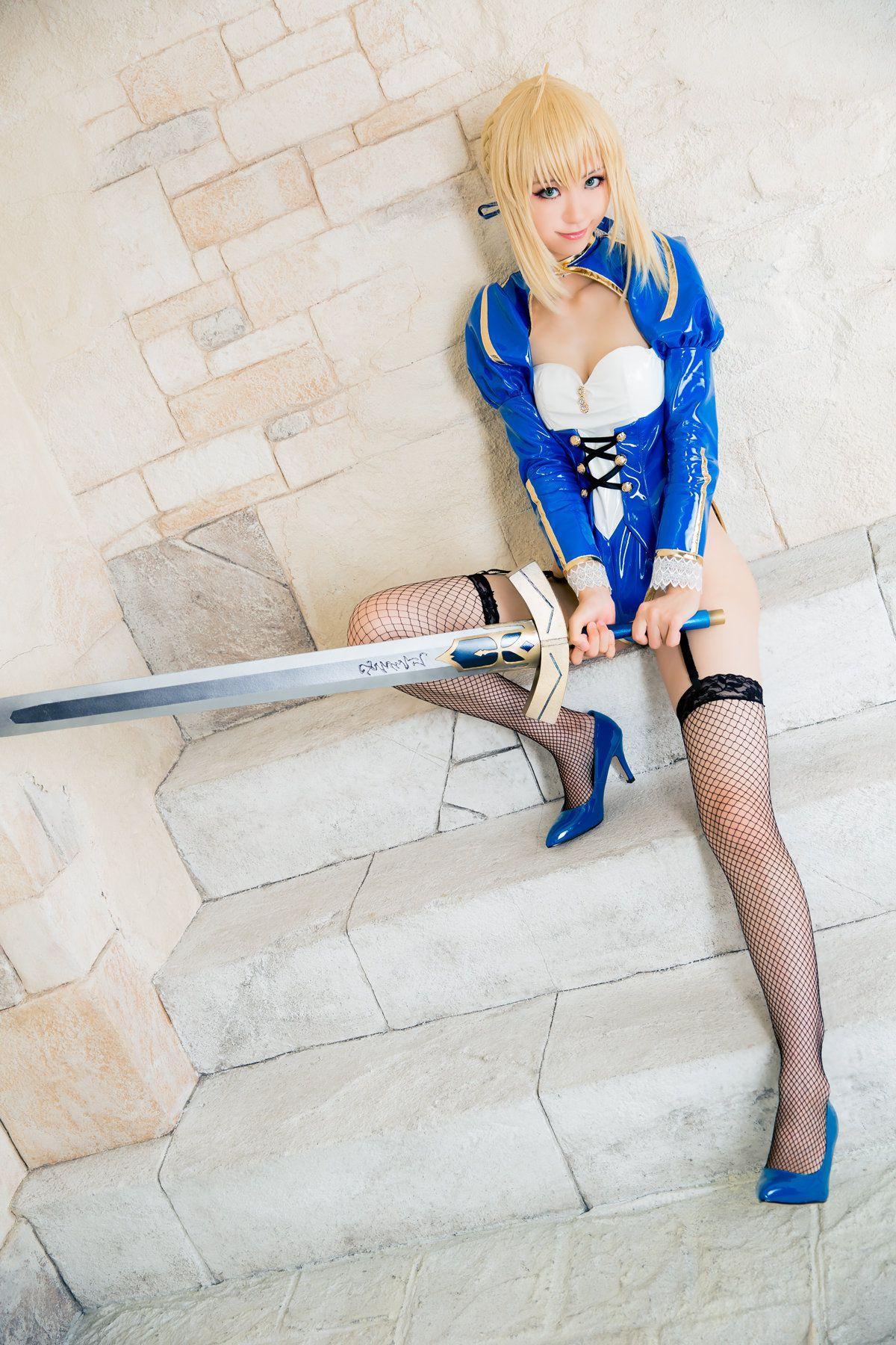 Mike(ミケ) 《Fate stay night》Saber [Mikehouse] 写真集(38)