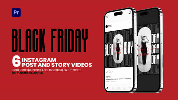 Black Friday Intagram - VideoHive 40534877