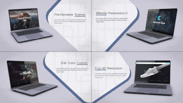 Site Presentation 2 | Laptop - VideoHive 25166835