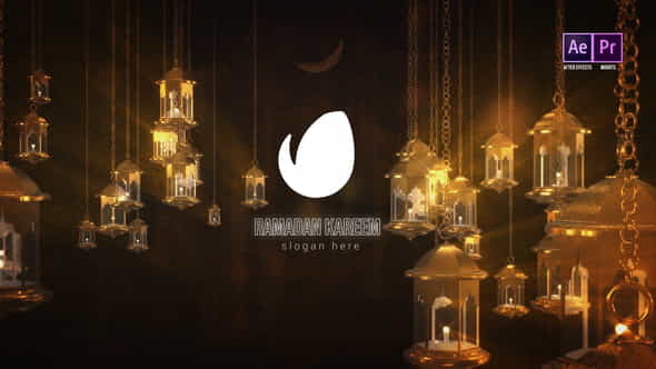 Ramadan Logo Reveal - VideoHive 36785819