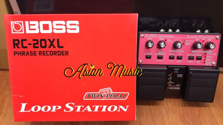 亞洲樂器Roland BOSS RC-20XL Loop Station 即時錄音取樣效果器、即時