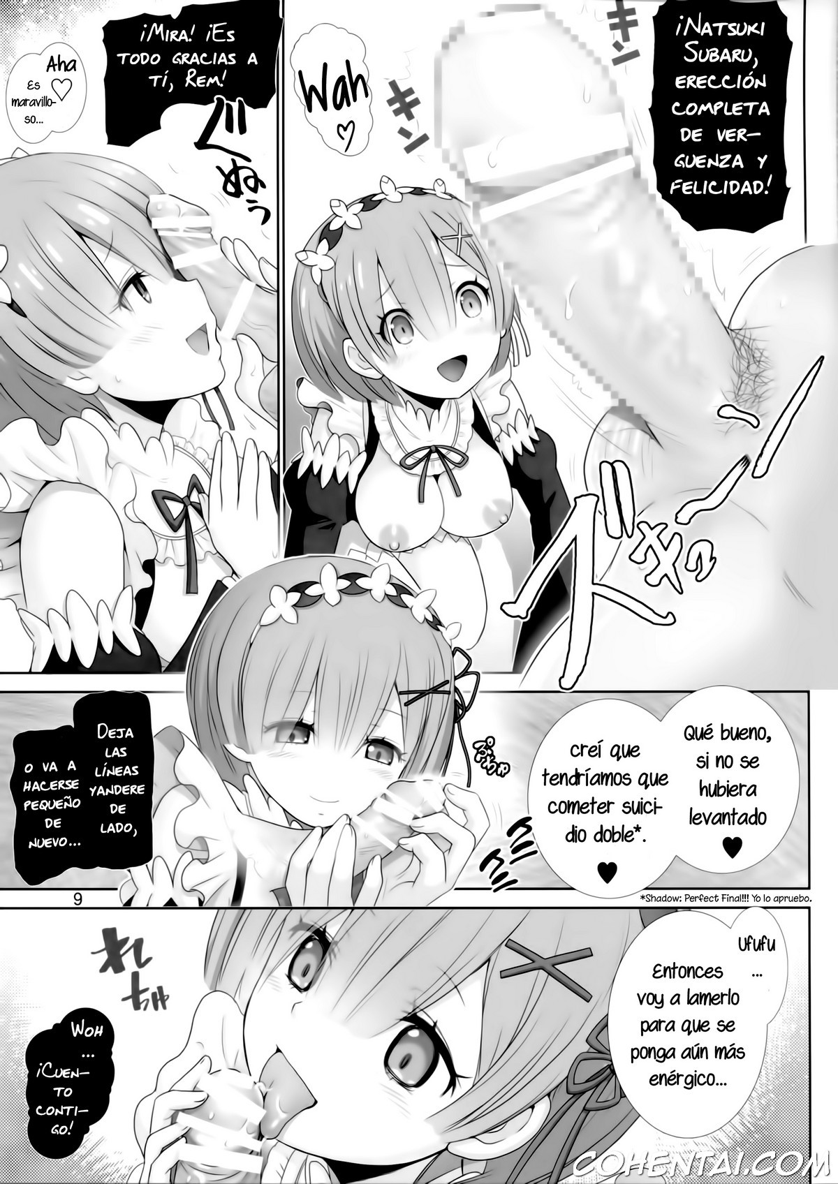 Rem-rin Maji Tenshi (Re:Zero kara Hajimeru Isekai Seikatsu) xxx comics manga porno doujin hentai español sexo Re:Zero kara Hajimeru Isekai Seikatsu Rem Subaru Natsuki