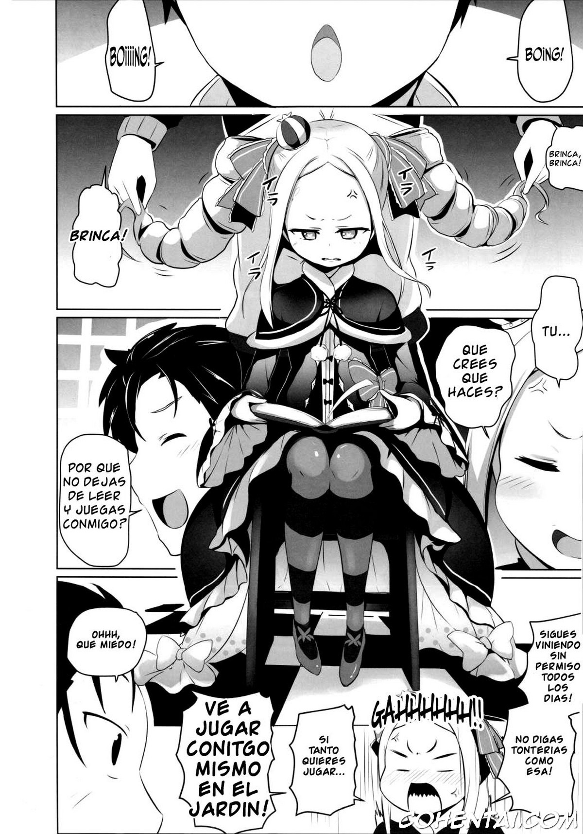 Omae Namaiki kashira!! (Re:Zero kara Hajimeru Isekai Seikatsu) xxx comics manga porno doujin hentai español sexo 