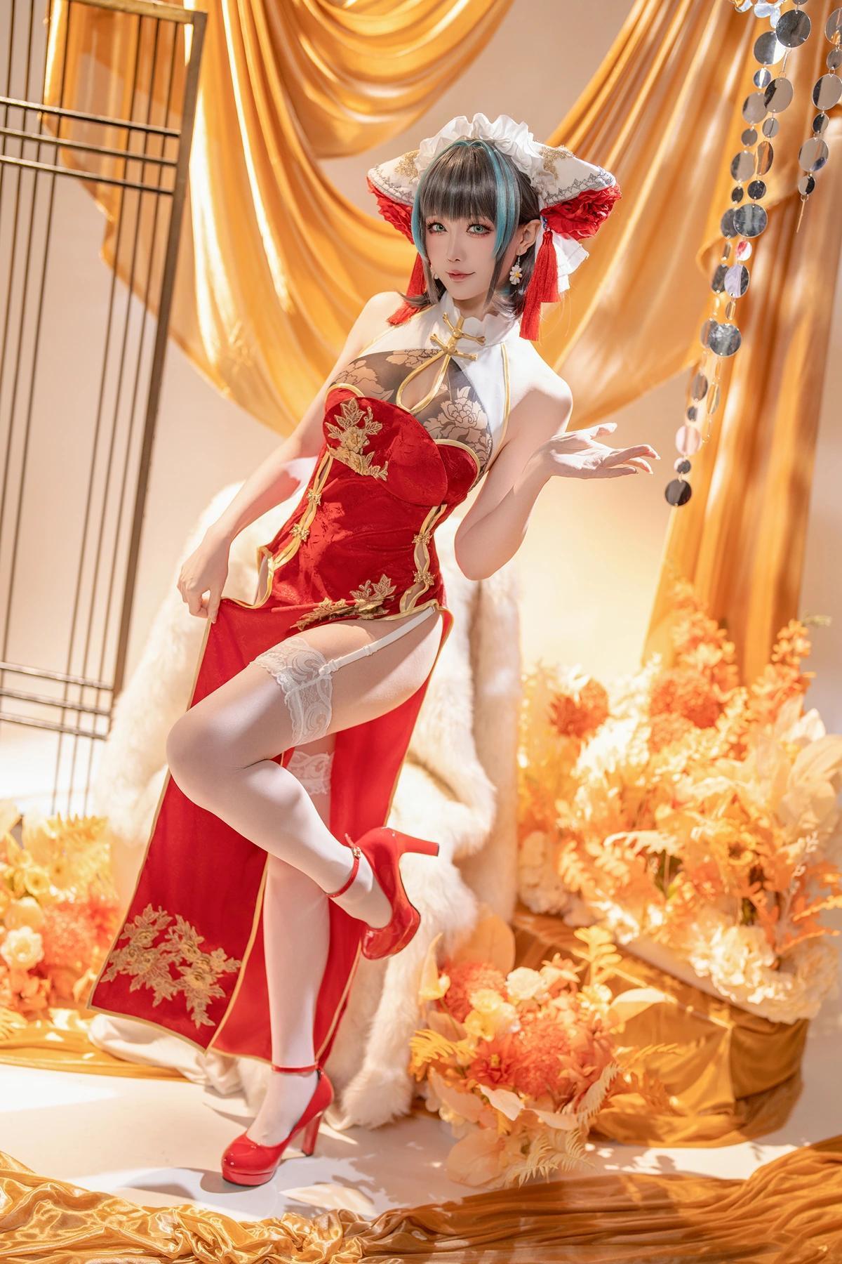 Cosplay 星之迟迟Hoshilily – 碧蓝航线柴郡(12)