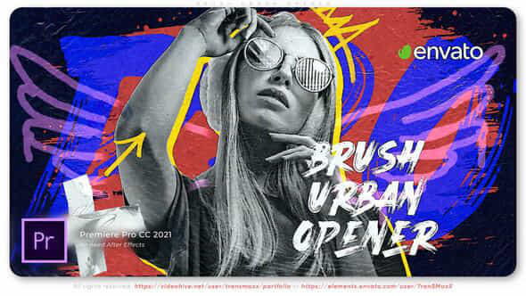 Brush Urban Opener - VideoHive 48916633