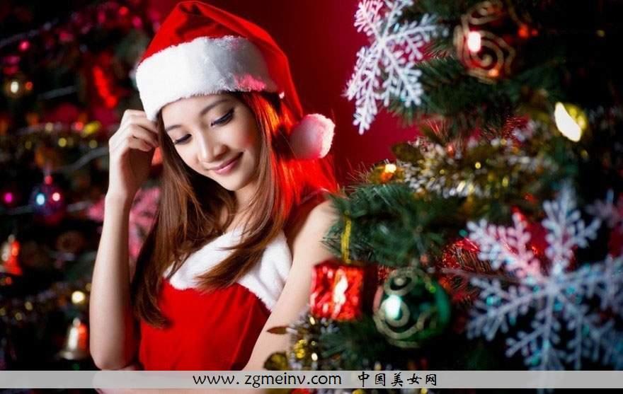 2015年元旦清纯美女Xmas祝福(1)