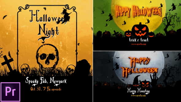 Halloween Openers - Premiere Pro - VideoHive 24720680