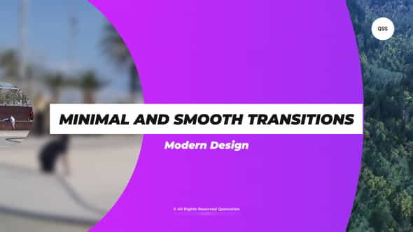 Minimal and Smooth Transitions - VideoHive 32625200