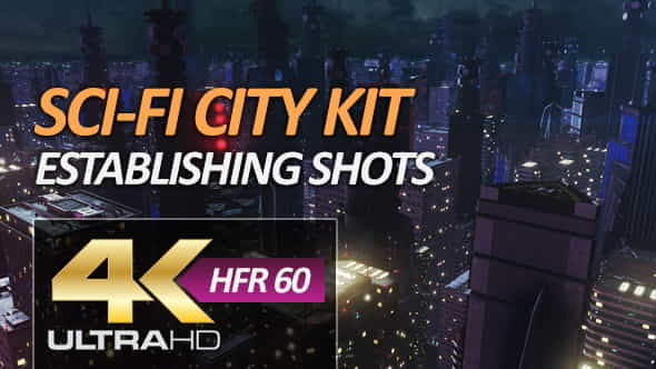 Sci-Fi City Pack - Establishing - VideoHive 16148723