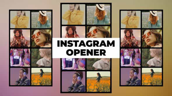 Instagram Opener - VideoHive 58424669