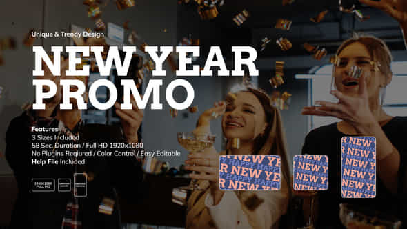 New Year Promo Event - VideoHive 49533985