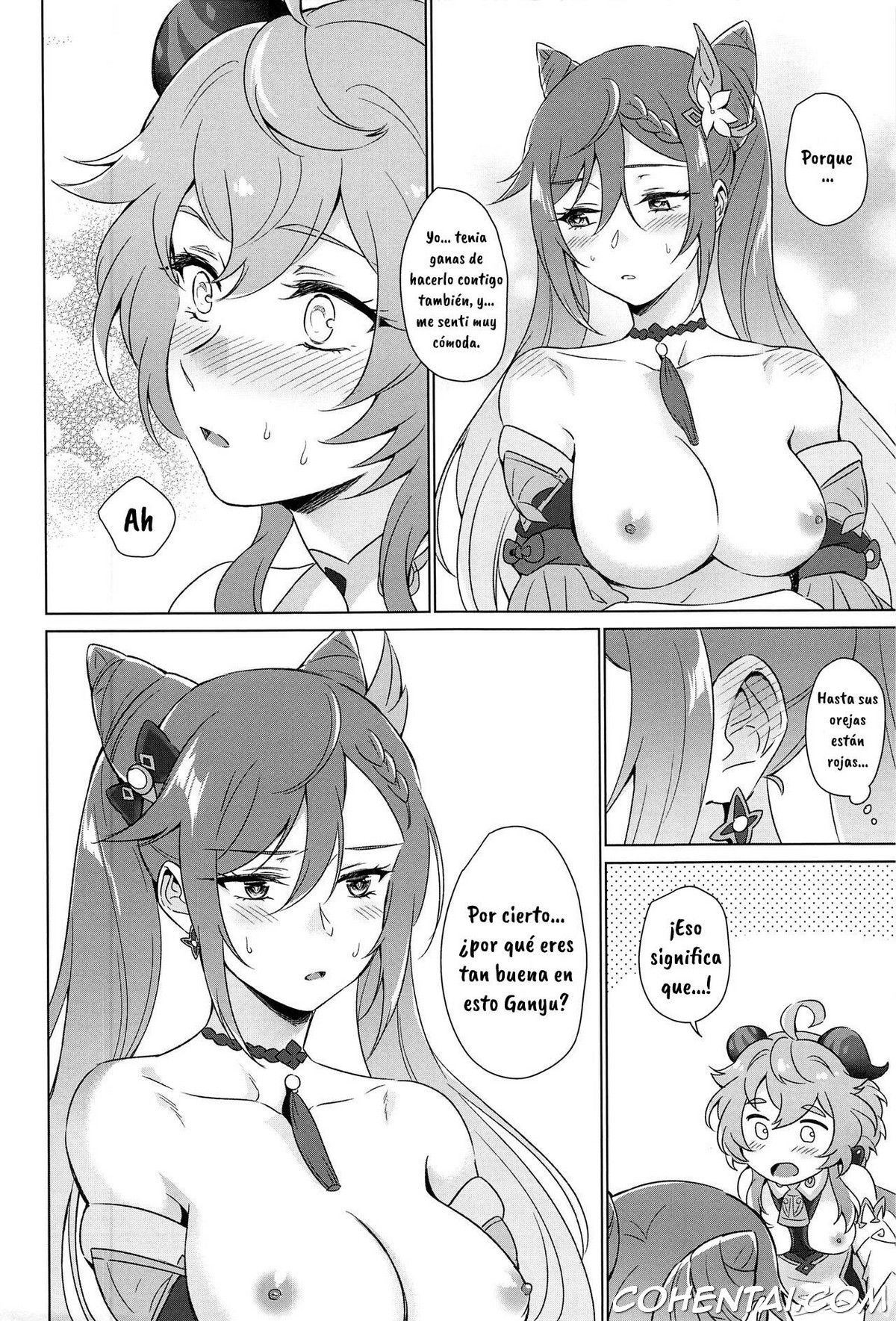 Ecchi desu yo Keqing-san! (Genshin Impact) xxx comics manga porno doujin hentai español sexo 