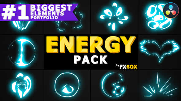 Energy Explosion Elements - VideoHive 38462794