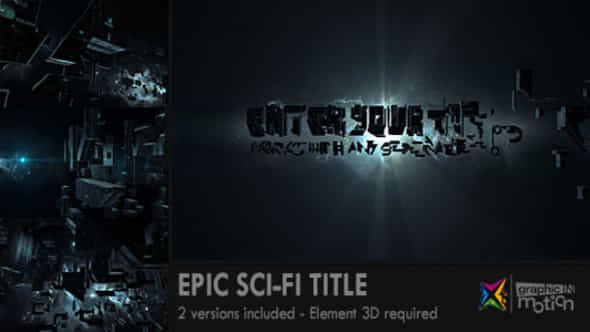 Epic Sci-Fi Title - VideoHive 5400958