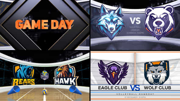 Volleyball Vs - VideoHive 57080541