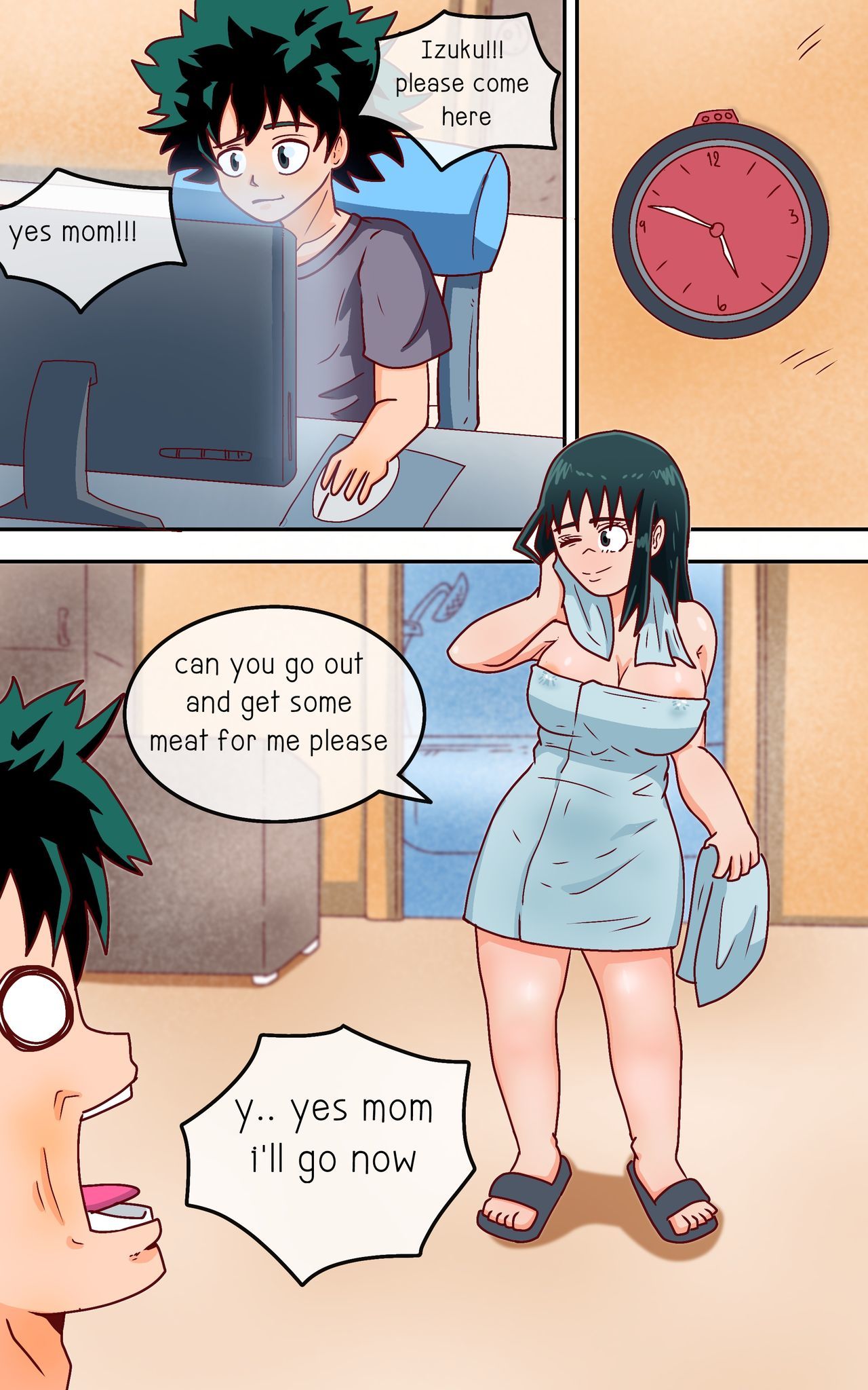 [Mr.s] How to make love with your mom (Boku no Hero Academia) [English]