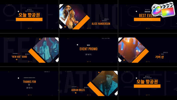 Music Event Promo For Fcpx - VideoHive 50916867