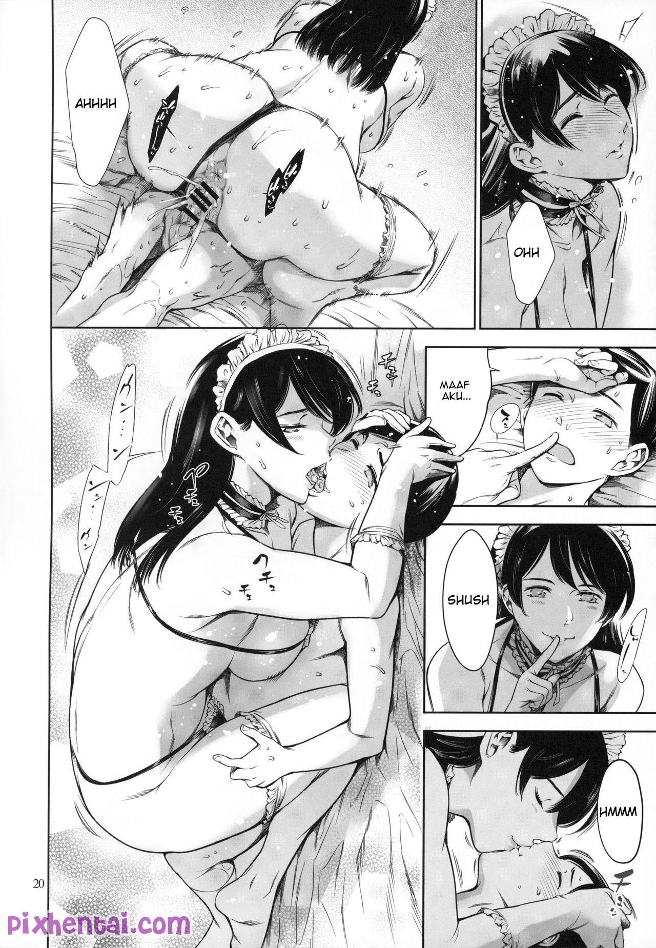 Komik Hentai Uchi no Maid : Bebas Melakukan Apapun Kepada Maid Pribadi Manga XXX Porn Doujin Sex Bokep 19